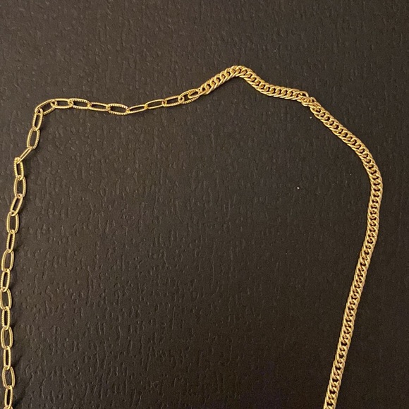 Gorjana Dylan Link Dual Chain Necklace - Picture 5 of 7